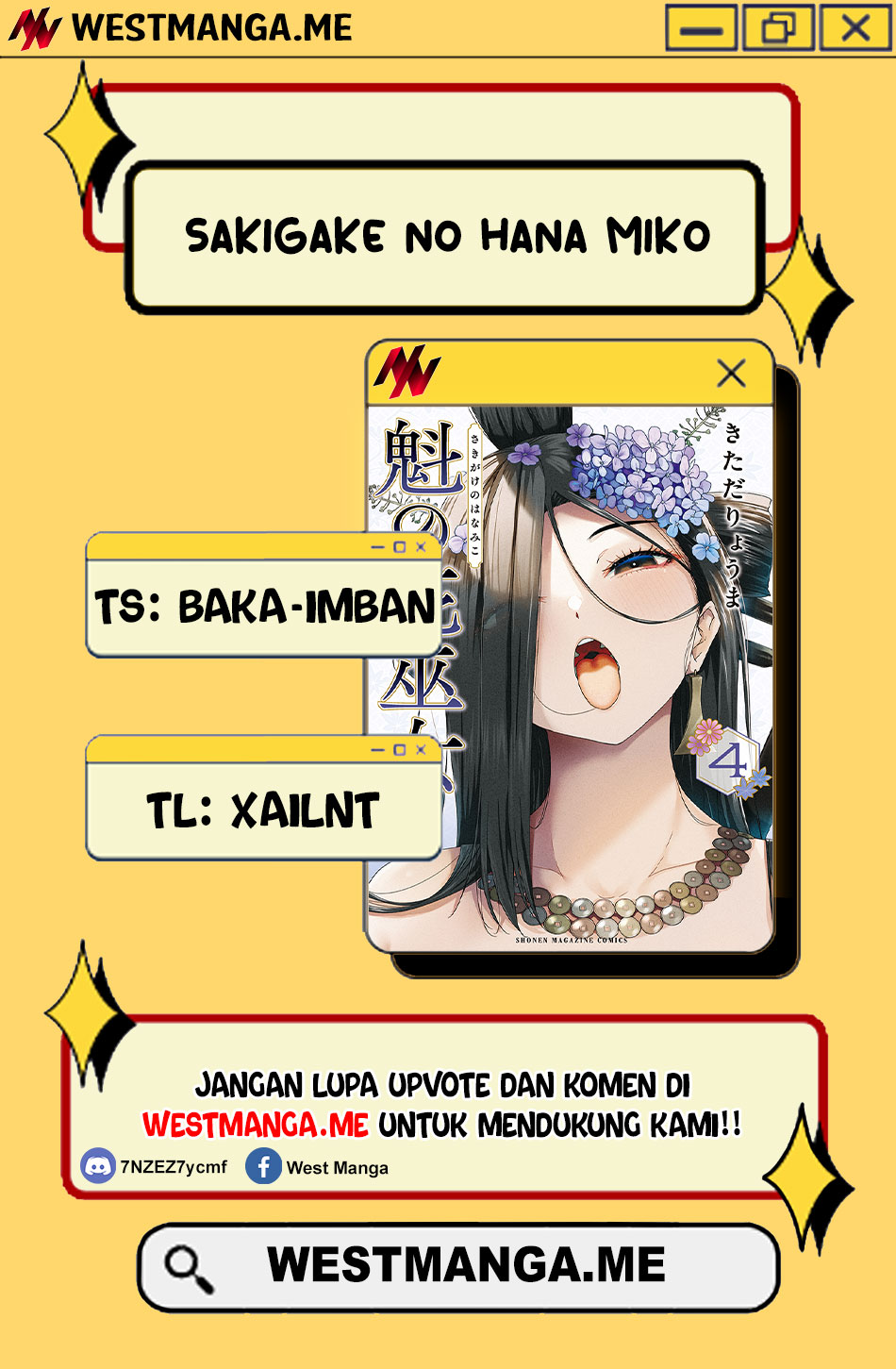 Manga Sakigake no Hana Miko Chapter 42 gambar nomor 2