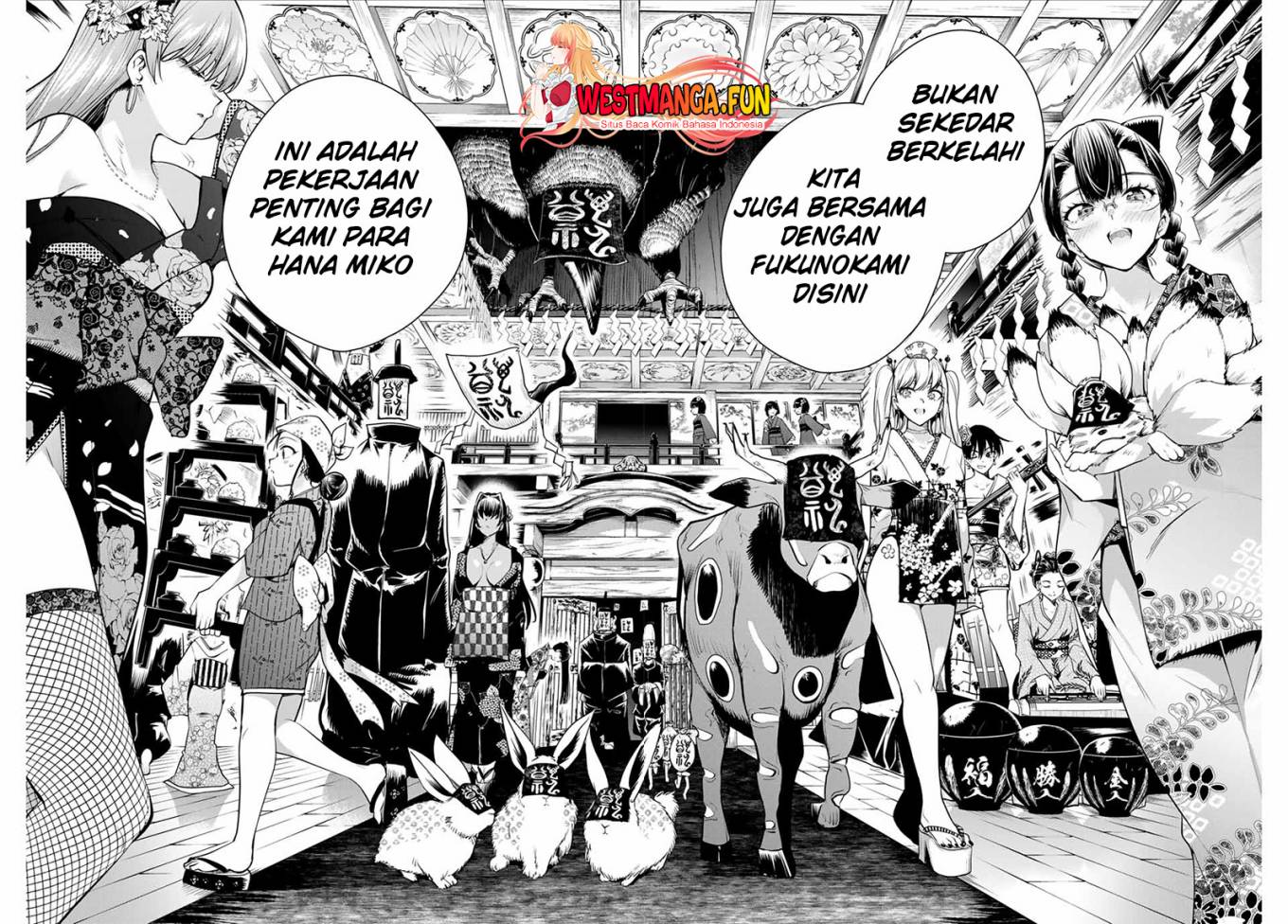 Sakigake no Hana Miko Chapter 1 Gambar 63