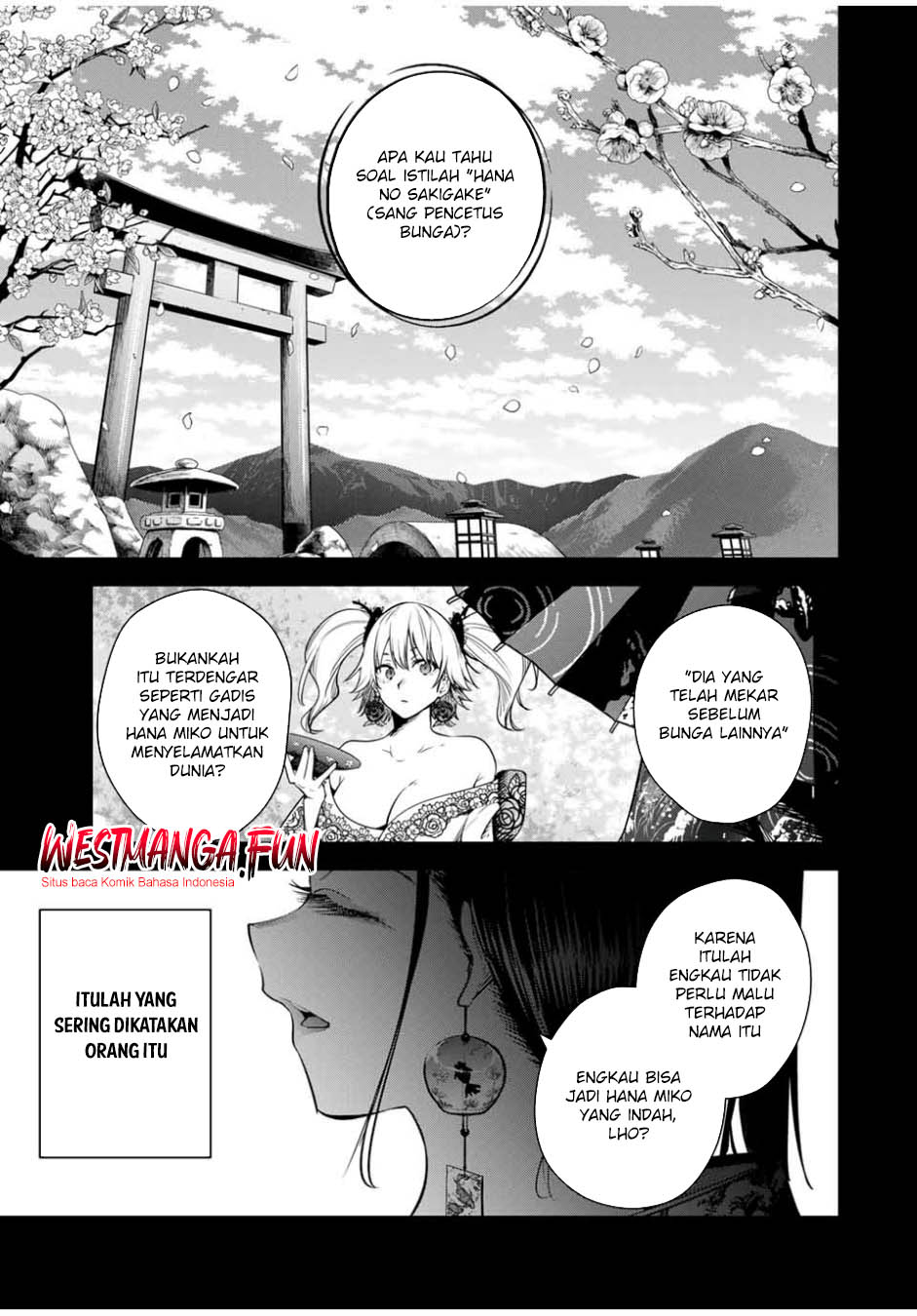 Manga Sakigake no Hana Miko Chapter 29 gambar nomor 2