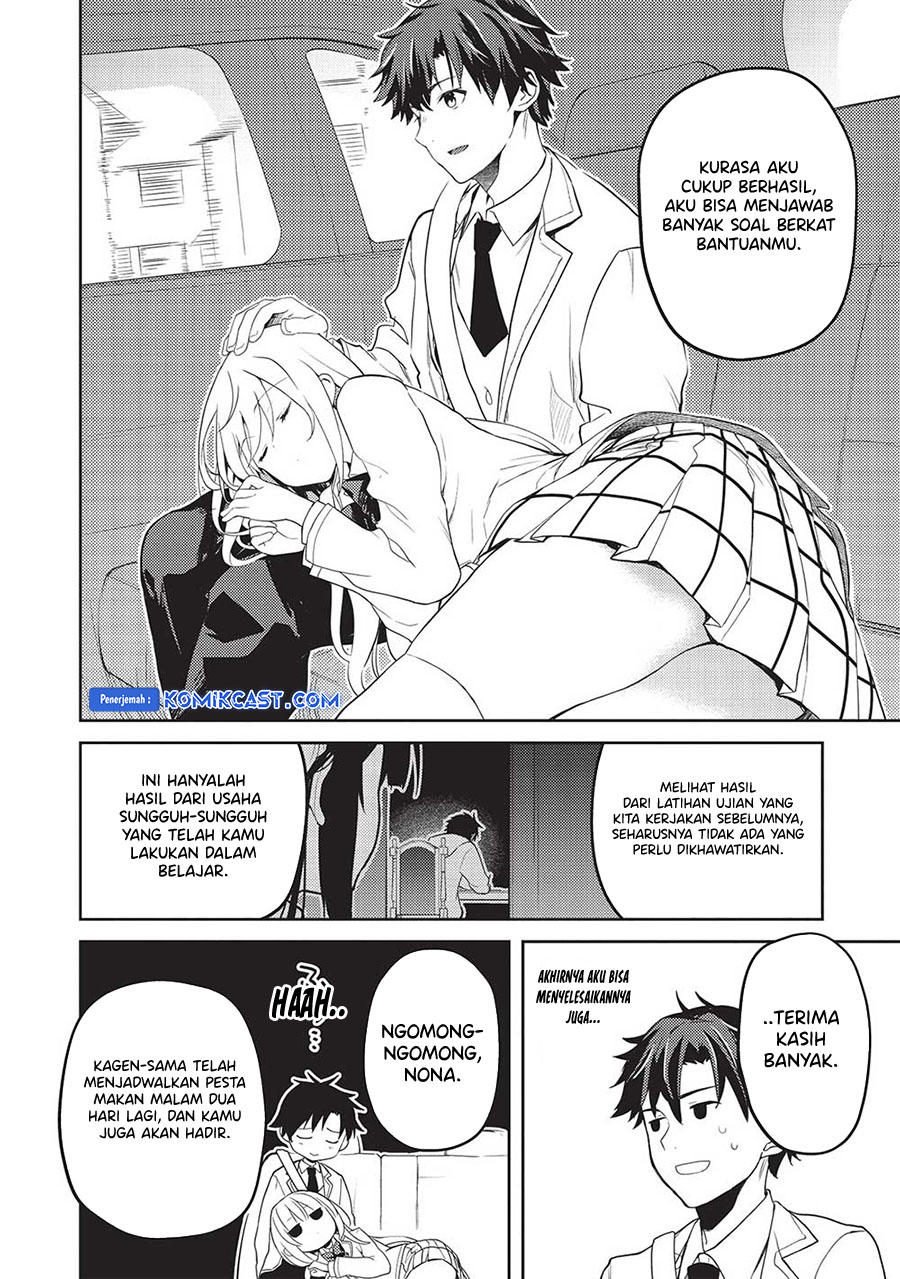 Saijo no Osewa Takane no Hana-darakena Meimon-kou de, Gakuin Ichi no Ojou-sama (Seikatsu Nouryoku Kaimu) wo Kagenagara Osewa suru Koto ni Narimashita Chapter 17 Gambar 20