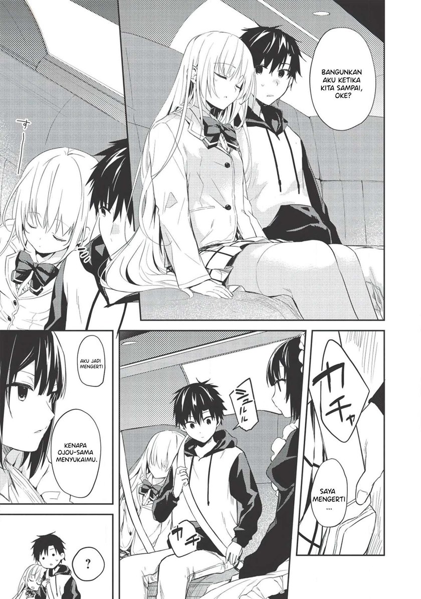 Saijo no Osewa Takane no Hana-darakena Meimon-kou de, Gakuin Ichi no Ojou-sama (Seikatsu Nouryoku Kaimu) wo Kagenagara Osewa suru Koto ni Narimashita Chapter 1 Gambar 33