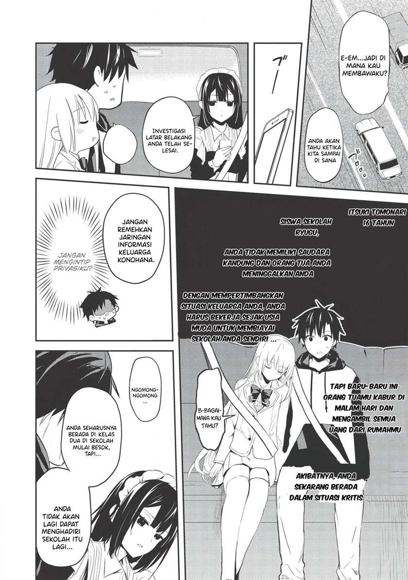 Saijo no Osewa Takane no Hana-darakena Meimon-kou de, Gakuin Ichi no Ojou-sama (Seikatsu Nouryoku Kaimu) wo Kagenagara Osewa suru Koto ni Narimashita Chapter 1 Gambar 34