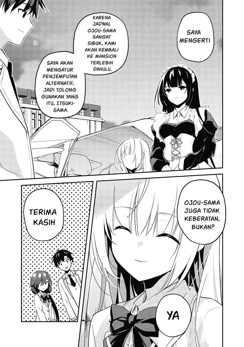 Saijo no Osewa Takane no Hana-darakena Meimon-kou de, Gakuin Ichi no Ojou-sama (Seikatsu Nouryoku Kaimu) wo Kagenagara Osewa suru Koto ni Narimashita Chapter 11 Gambar 57