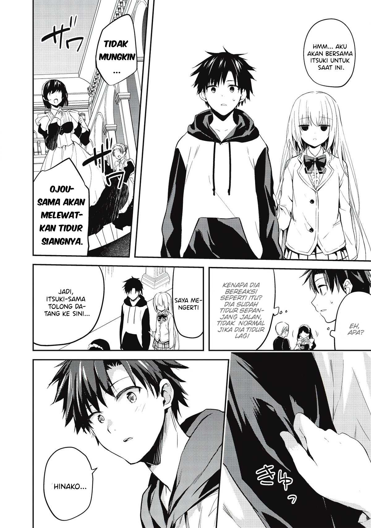 Saijo no Osewa Takane no Hana-darakena Meimon-kou de, Gakuin Ichi no Ojou-sama (Seikatsu Nouryoku Kaimu) wo Kagenagara Osewa suru Koto ni Narimashita Chapter 2.1 Gambar 8