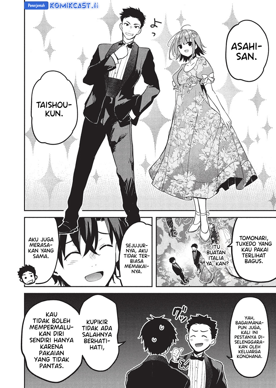 Manga Saijo no Osewa Takane no Hana-darakena Meimon-kou de, Gakuin Ichi no Ojou-sama (Seikatsu Nouryoku Kaimu) wo Kagenagara Osewa suru Koto ni Narimashita Chapter 23 gambar nomor 2