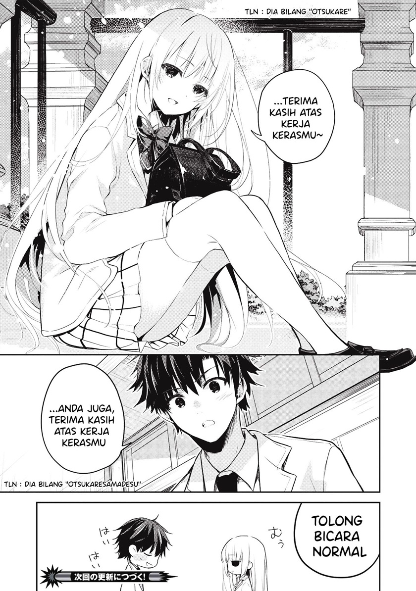 Saijo no Osewa Takane no Hana-darakena Meimon-kou de, Gakuin Ichi no Ojou-sama (Seikatsu Nouryoku Kaimu) wo Kagenagara Osewa suru Koto ni Narimashita Chapter 3 Gambar 26