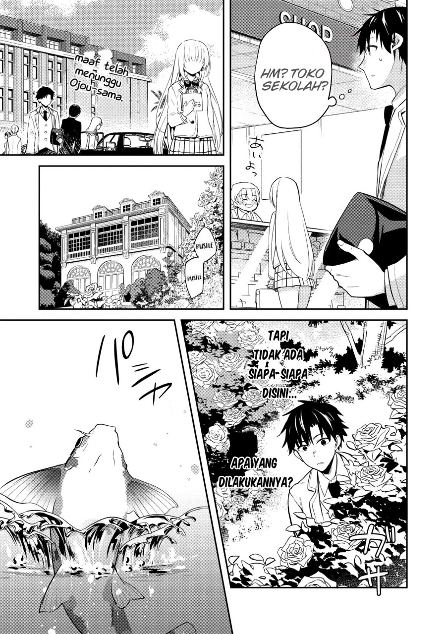 Saijo no Osewa Takane no Hana-darakena Meimon-kou de, Gakuin Ichi no Ojou-sama (Seikatsu Nouryoku Kaimu) wo Kagenagara Osewa suru Koto ni Narimashita Chapter 5 Gambar 16