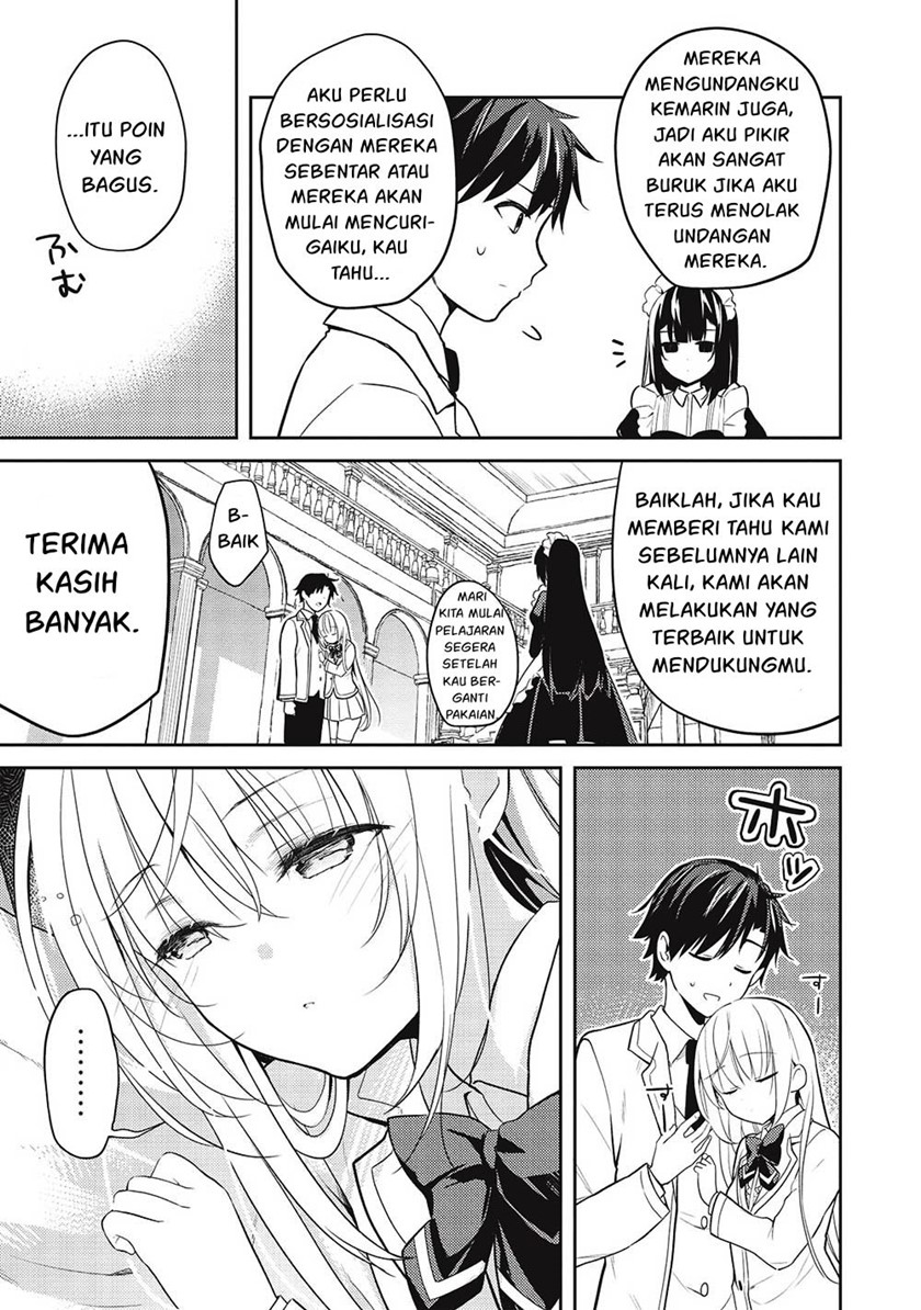 Saijo no Osewa Takane no Hana-darakena Meimon-kou de, Gakuin Ichi no Ojou-sama (Seikatsu Nouryoku Kaimu) wo Kagenagara Osewa suru Koto ni Narimashita Chapter 9 Gambar 4