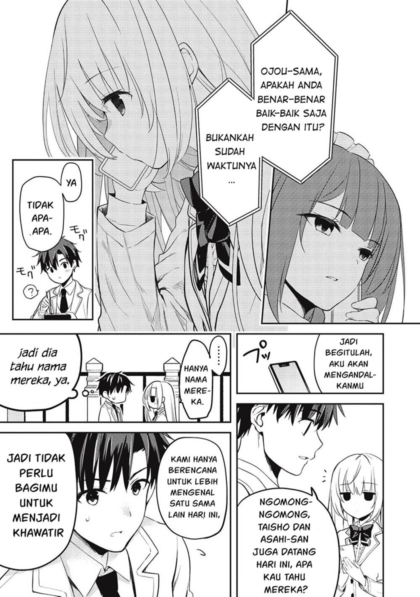 Saijo no Osewa Takane no Hana-darakena Meimon-kou de, Gakuin Ichi no Ojou-sama (Seikatsu Nouryoku Kaimu) wo Kagenagara Osewa suru Koto ni Narimashita Chapter 9 Gambar 10