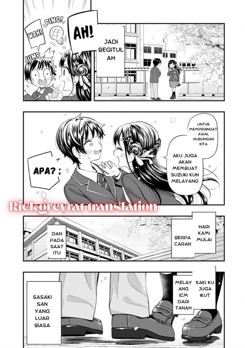Sasaki-san wa Chotto dake Sugoi. Chapter 1 Gambar 12
