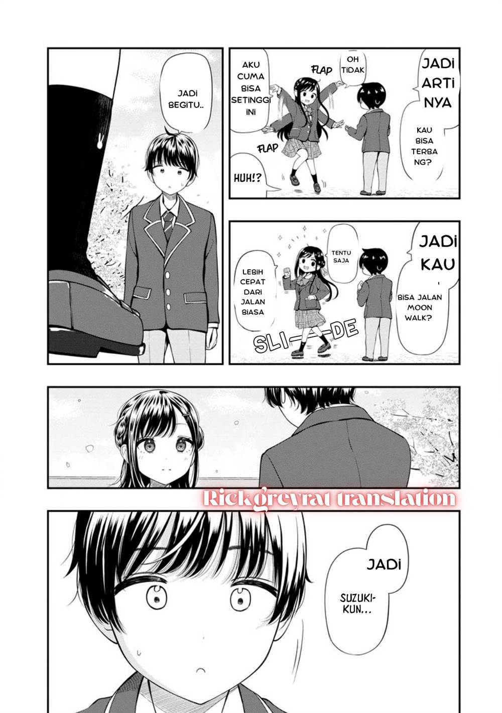 Sasaki-san wa Chotto dake Sugoi. Chapter 1 Gambar 8