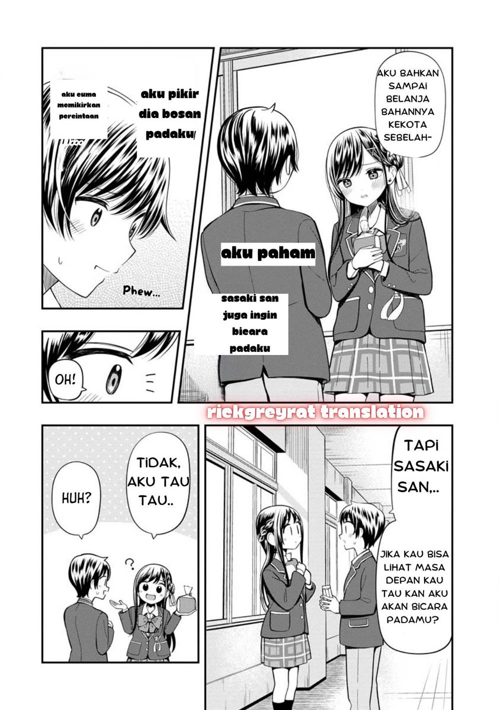 Sasaki-san wa Chotto dake Sugoi. Chapter 2 Gambar 14
