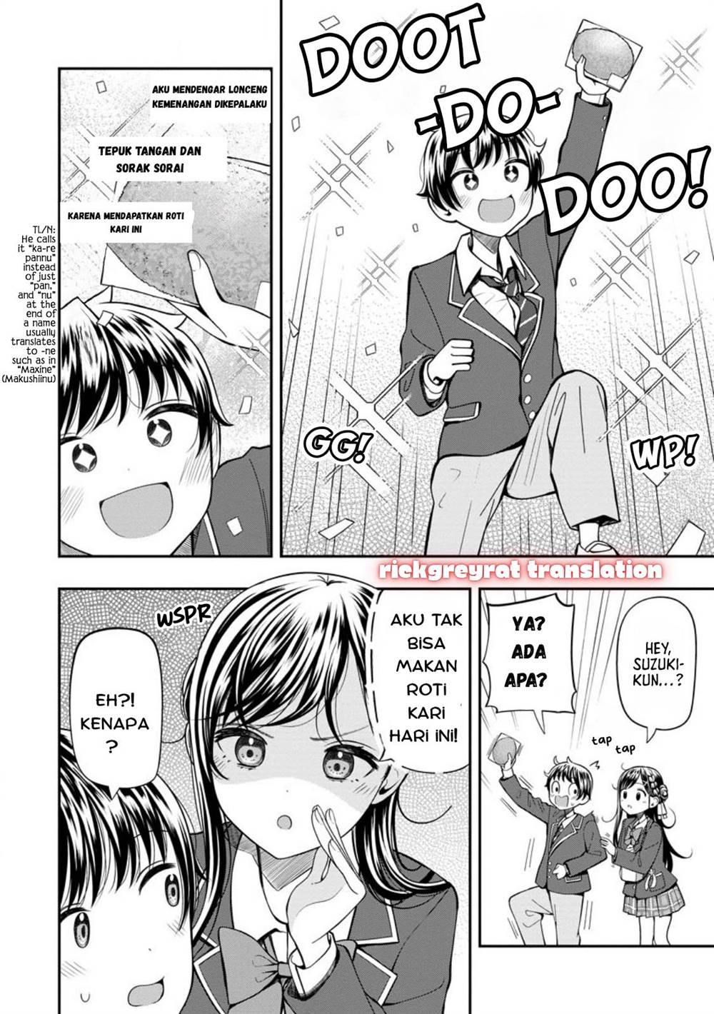 Sasaki-san wa Chotto dake Sugoi. Chapter 2 Gambar 8