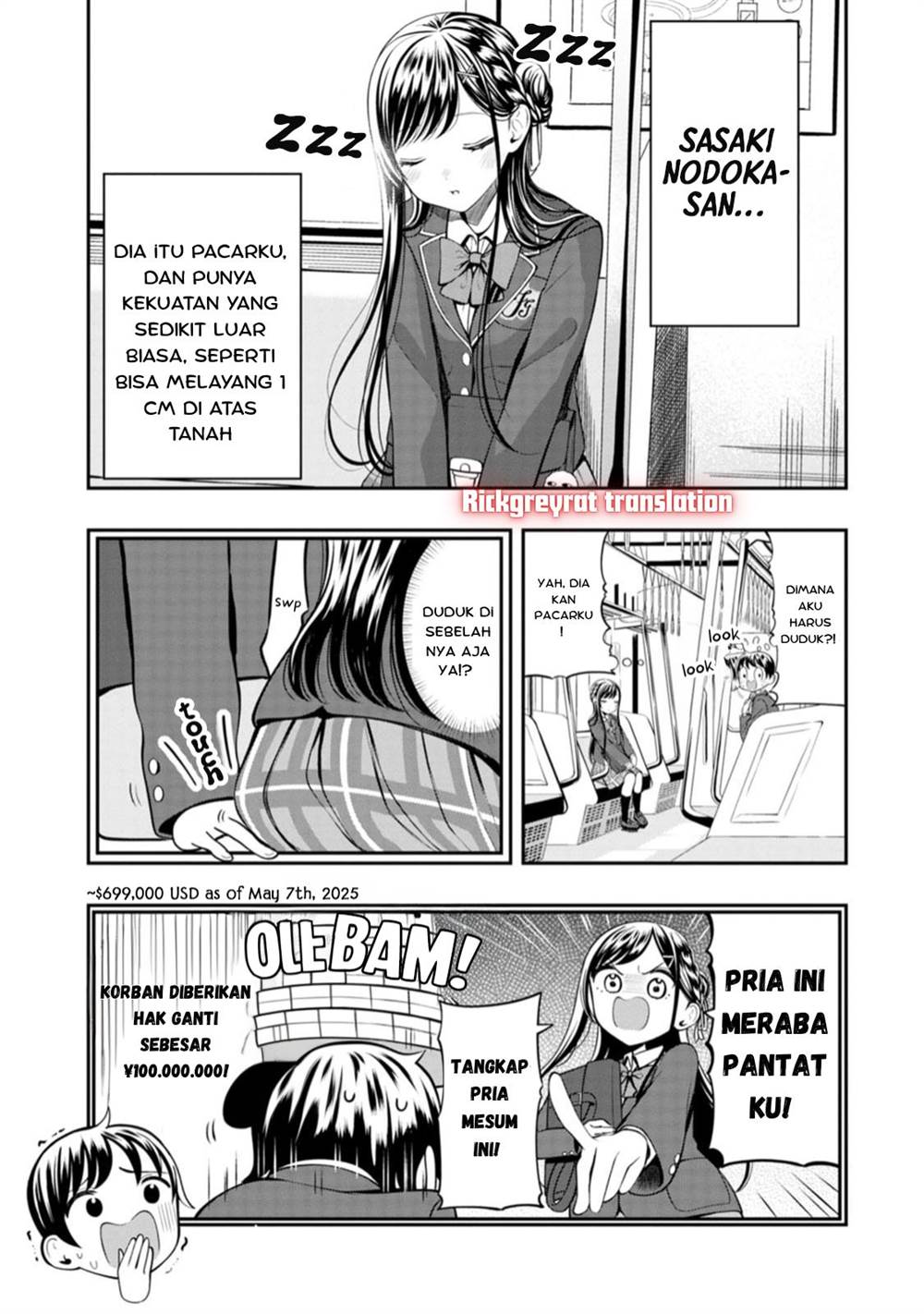 Sasaki-san wa Chotto dake Sugoi. Chapter 3 Gambar 3