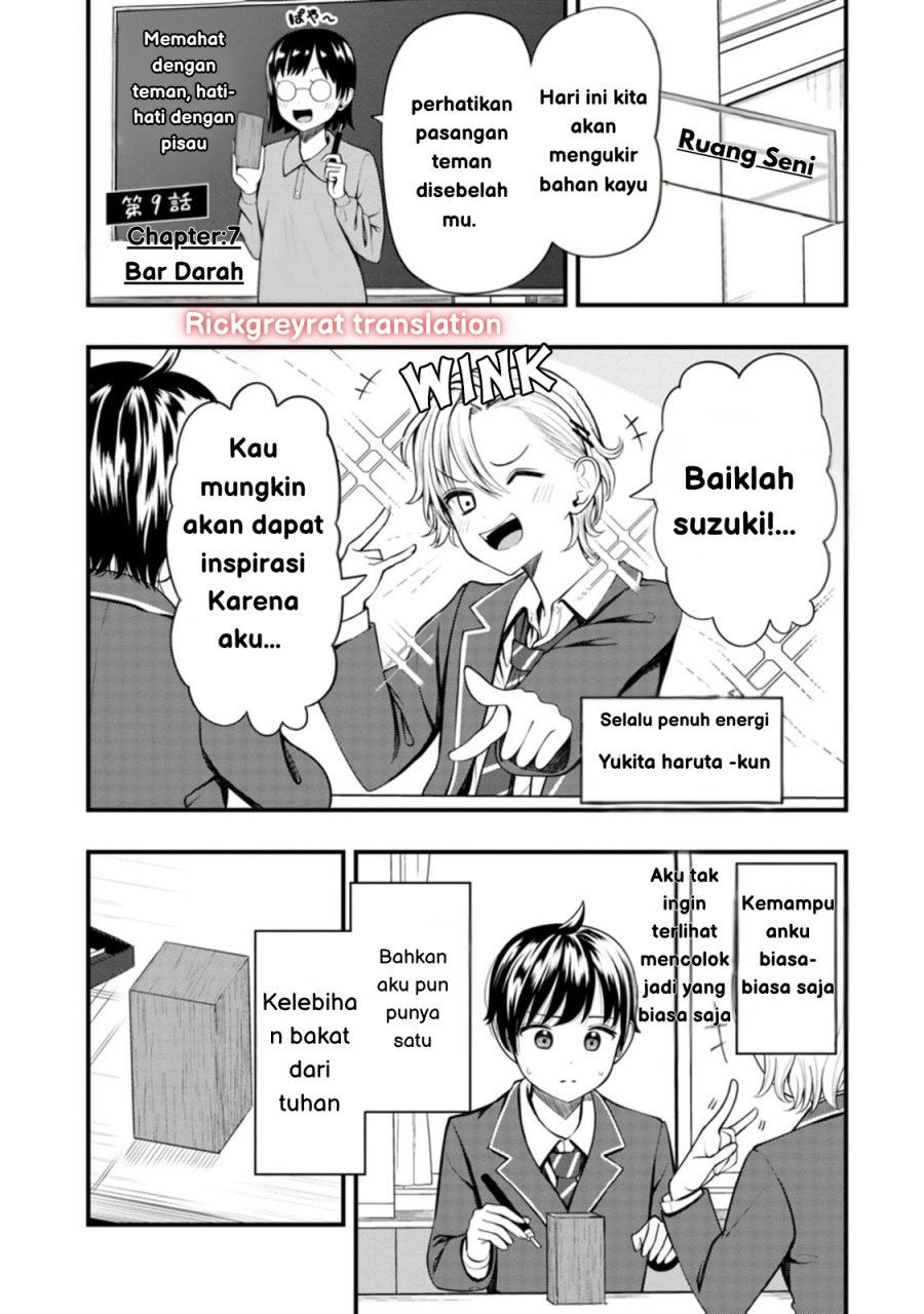 Komik Sasaki-san wa Chotto dake Sugoi. Chapter 9 gambar nomor 1