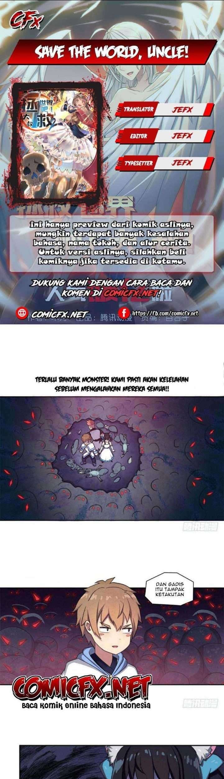 Komik Save the world! UNCLE Chapter 13 gambar nomor 1