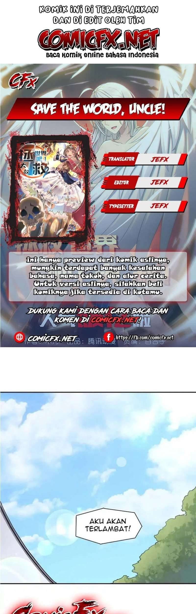 Komik Save the world! UNCLE Chapter 8 gambar nomor 1