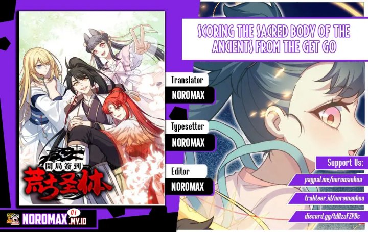 Komik Scoring the Sacred Body of the Ancients from the Get-go Chapter 117 gambar nomor 1