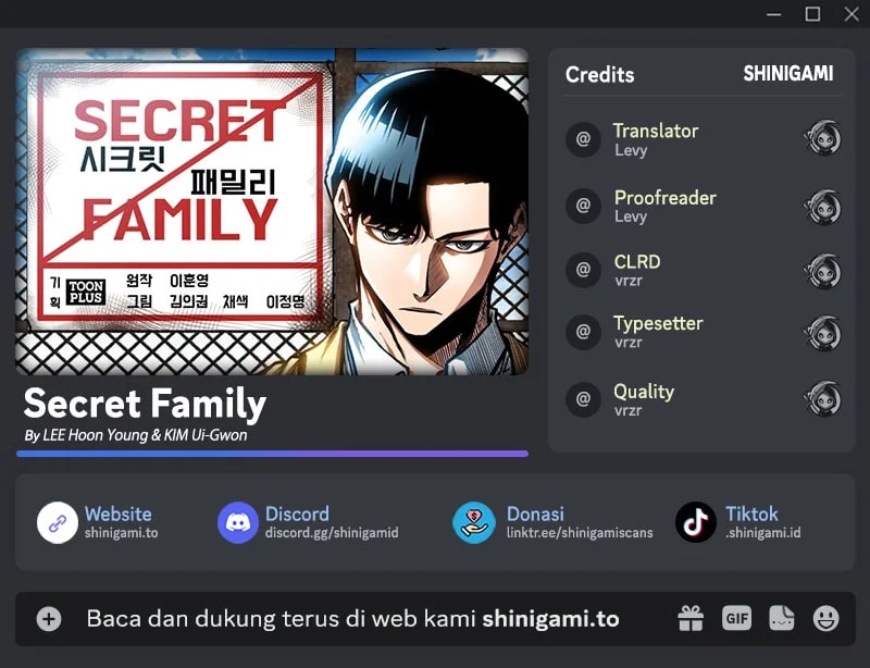Komik Secret Family Chapter 32 gambar nomor 1