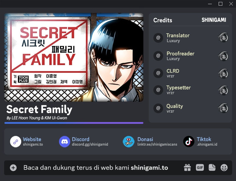 Komik Secret Family Chapter 5 gambar nomor 1