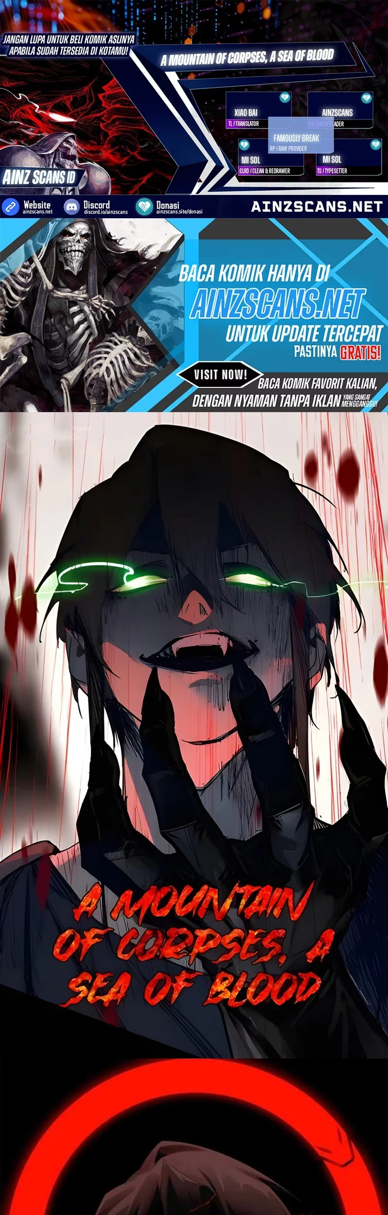 Komik Sea of Blood Mountain of Bones Chapter 11 gambar nomor 1