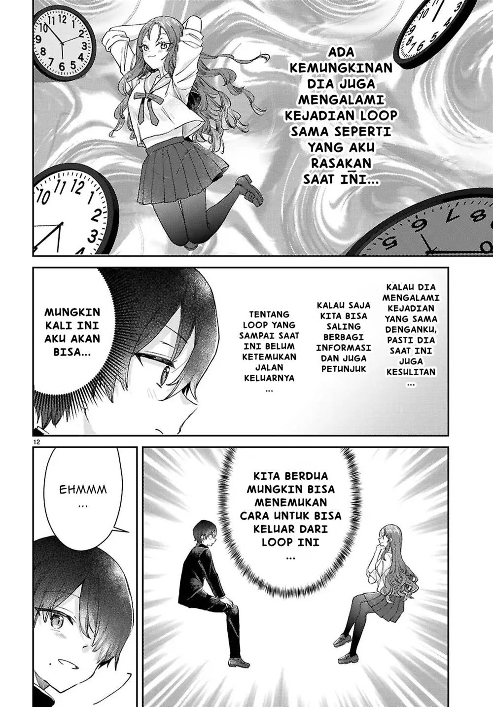 Seishun wa Sankakkei no Loop Chapter 3 Gambar 13