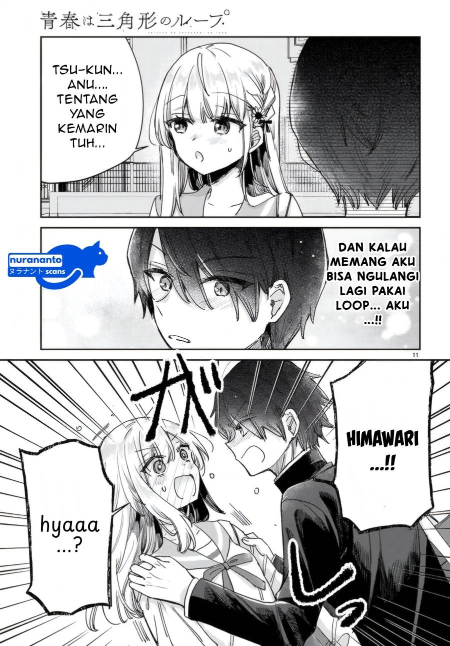 Seishun wa Sankakkei no Loop Chapter 5 Gambar 12