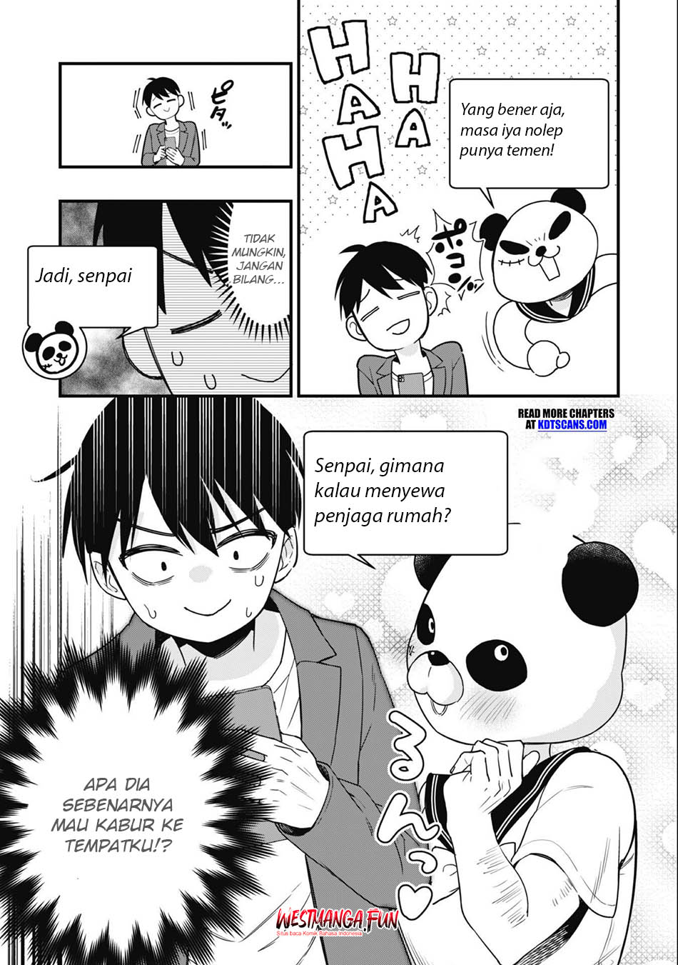Senpai, Jitaku Keibiin no Koyou wa Ikaga desu ka? Chapter 1 Gambar 14