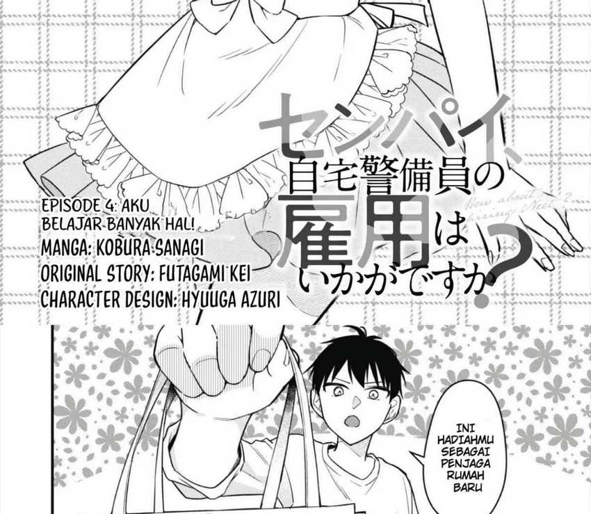 Senpai, Jitaku Keibiin no Koyou wa Ikaga desu ka? Chapter 4 Gambar 3