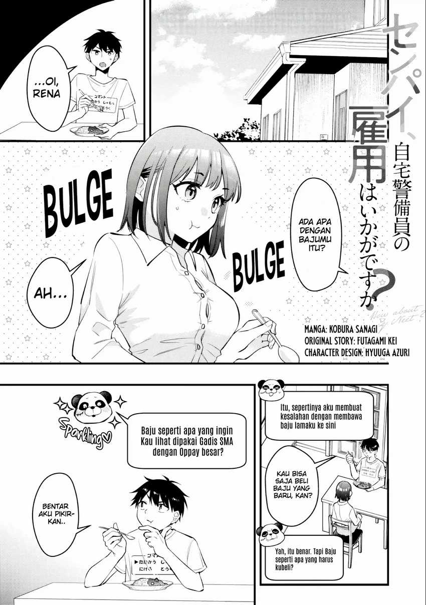 Manga Senpai, Jitaku Keibiin no Koyou wa Ikaga desu ka? Chapter 5.5 gambar nomor 2