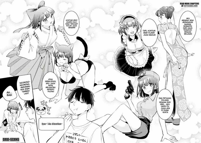 Senpai, Jitaku Keibiin no Koyou wa Ikaga desu ka? Chapter 5.5 Gambar 4