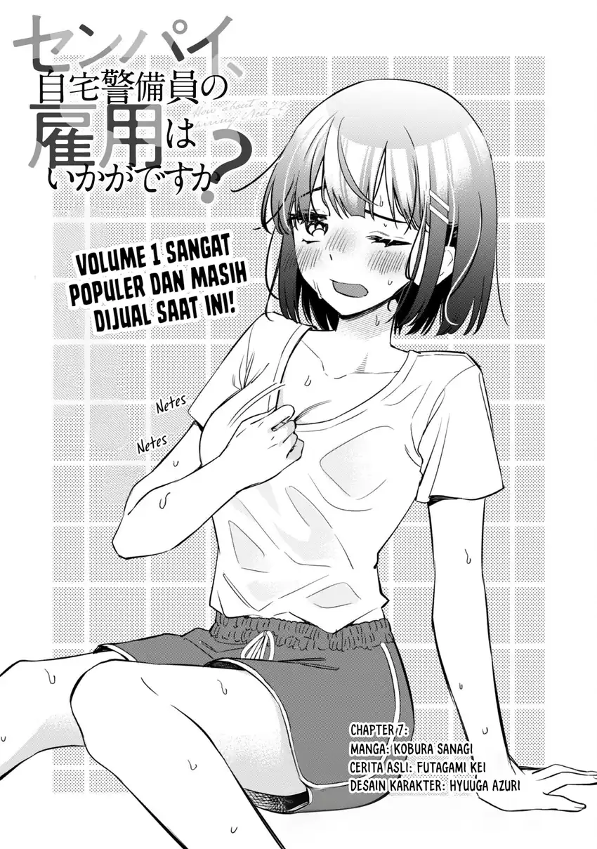 Senpai, Jitaku Keibiin no Koyou wa Ikaga desu ka? Chapter 7 Gambar 3