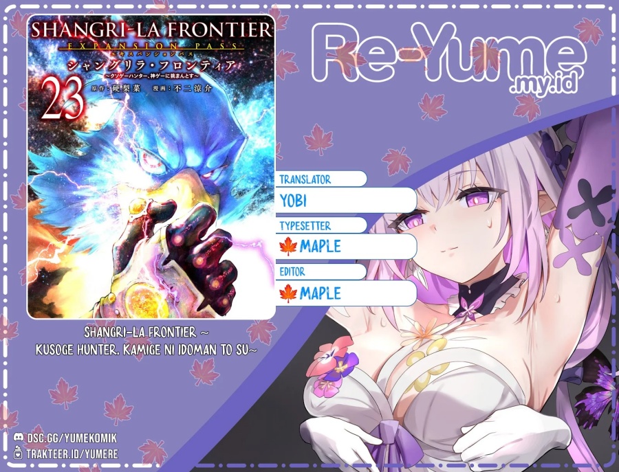 Komik Shangri-La Frontier ~ Kusoge Hunter, Kamige ni Idoman to su~ Chapter 228 gambar nomor 1
