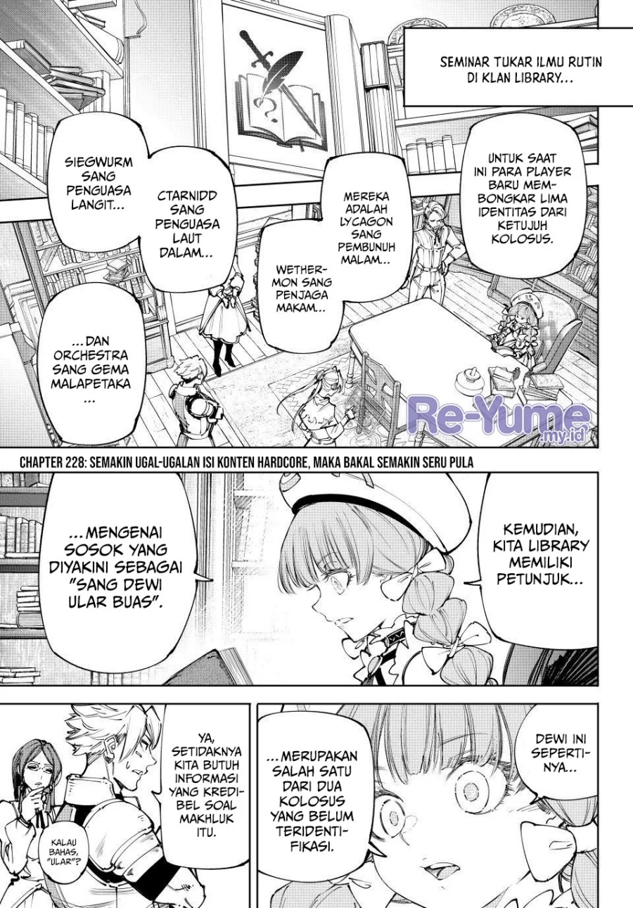 Manga Shangri-La Frontier ~ Kusoge Hunter, Kamige ni Idoman to su~ Chapter 228 gambar nomor 2