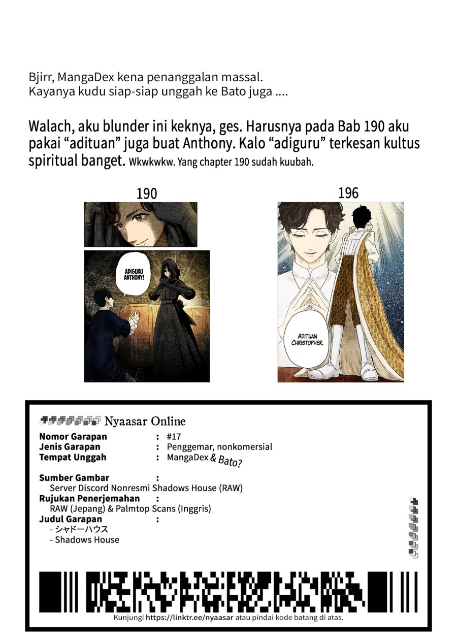 Shadows House Chapter 196 Gambar 16