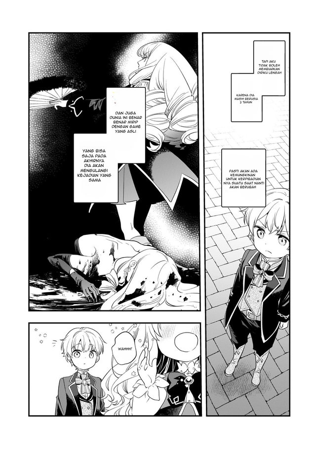 Shinu Unmei ni Aru Akuyaku Reijou no Ani ni Tensei shitanode, Imouto wo Sodatete Mirai wo Kaetai to Omoimasu ~Sekai Saikyou wa Ore dakedo, Sekai Saikawa wa Imouto ni Chigainai~ Chapter 2 Gambar 17