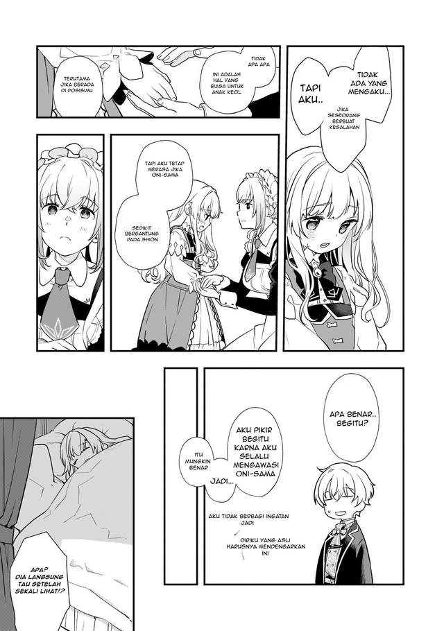 Shinu Unmei ni Aru Akuyaku Reijou no Ani ni Tensei shitanode, Imouto wo Sodatete Mirai wo Kaetai to Omoimasu ~Sekai Saikyou wa Ore dakedo, Sekai Saikawa wa Imouto ni Chigainai~ Chapter 4 Gambar 22