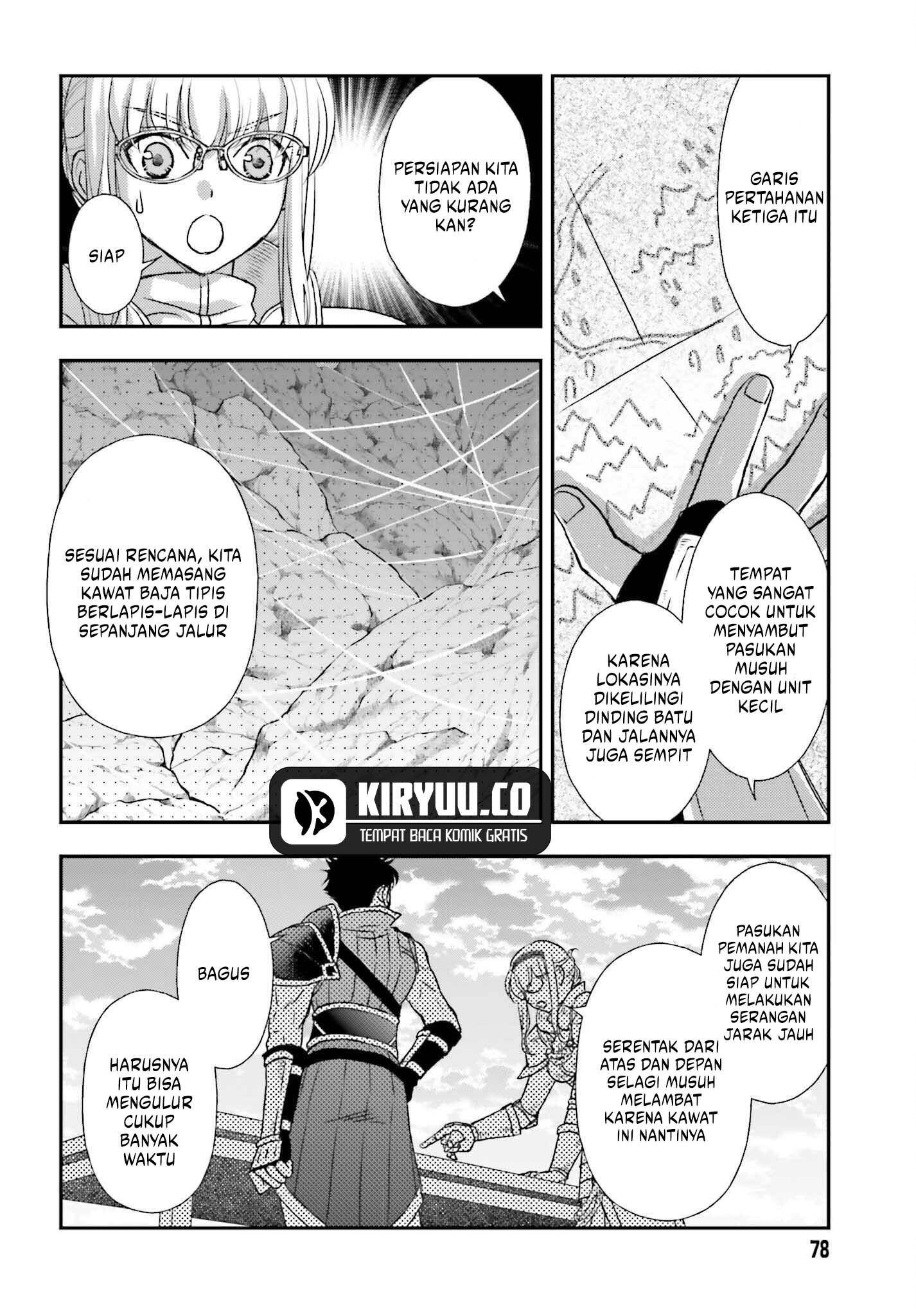 Manga Shinigami ni Sodaterareta Shoujo wa Shikkoku no Tsurugi wo Mune ni Idaku Chapter 49 gambar nomor 2