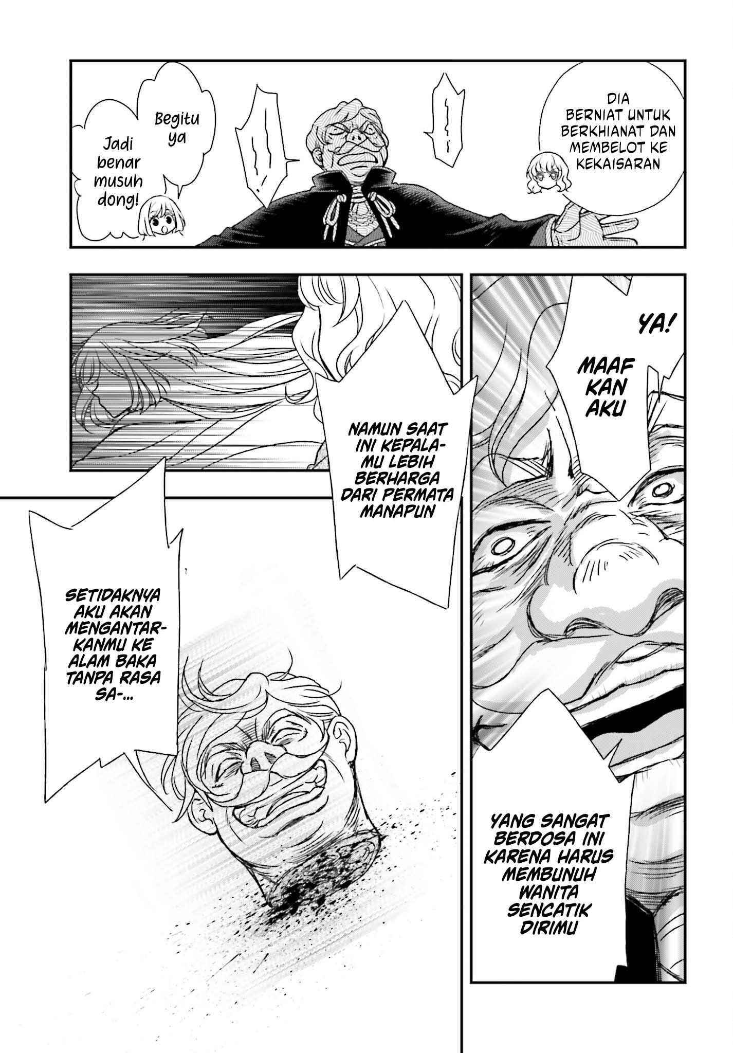 Shinigami ni Sodaterareta Shoujo wa Shikkoku no Tsurugi wo Mune ni Idaku Chapter 49 Gambar 23