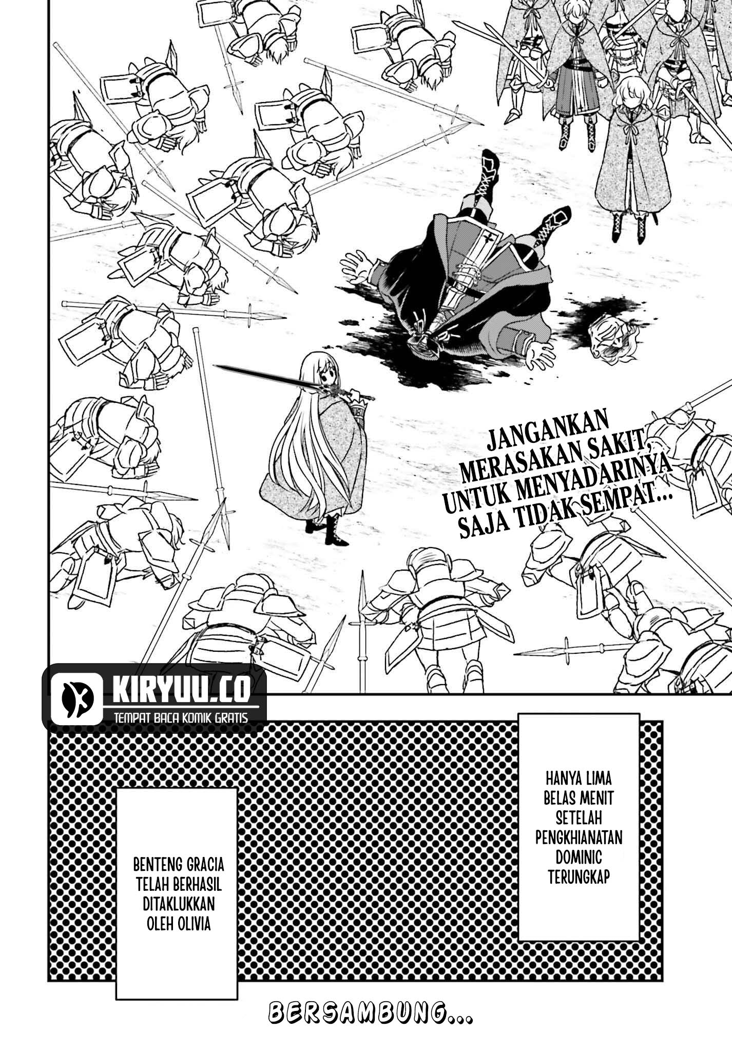 Shinigami ni Sodaterareta Shoujo wa Shikkoku no Tsurugi wo Mune ni Idaku Chapter 49 Gambar 26