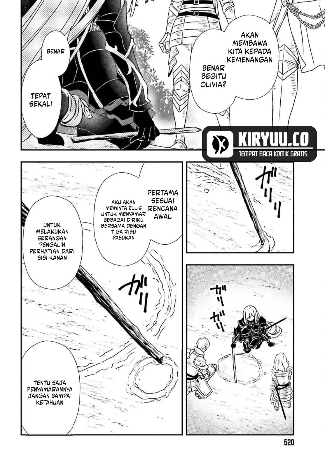 Shinigami ni Sodaterareta Shoujo wa Shikkoku no Tsurugi wo Mune ni Idaku Chapter 51 Gambar 17