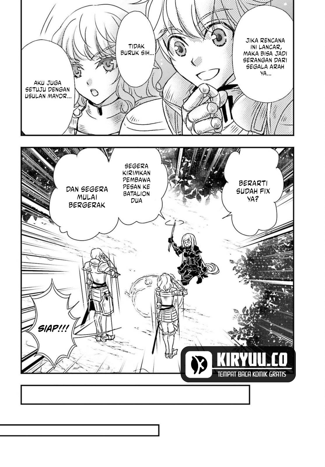 Shinigami ni Sodaterareta Shoujo wa Shikkoku no Tsurugi wo Mune ni Idaku Chapter 51 Gambar 19