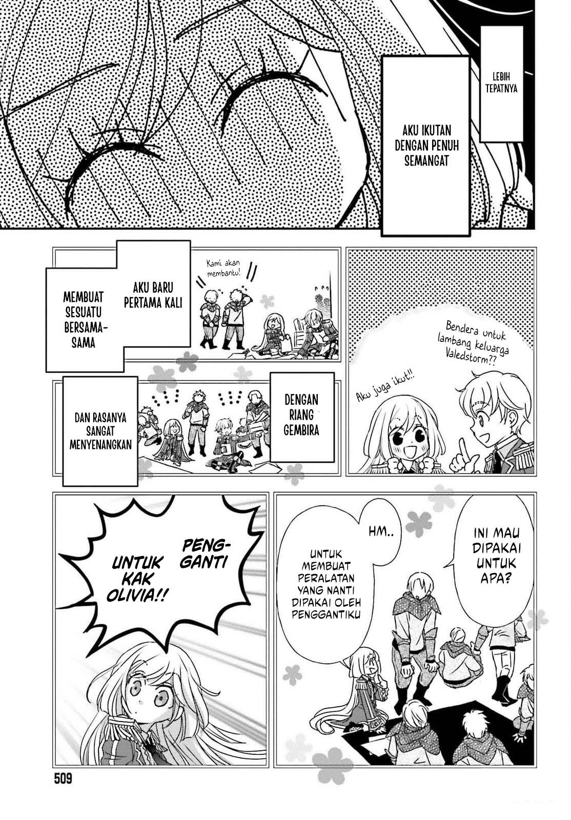 Shinigami ni Sodaterareta Shoujo wa Shikkoku no Tsurugi wo Mune ni Idaku Chapter 51 Gambar 6