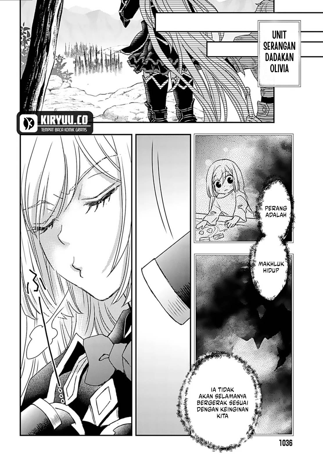 Shinigami ni Sodaterareta Shoujo wa Shikkoku no Tsurugi wo Mune ni Idaku Chapter 52 Gambar 14