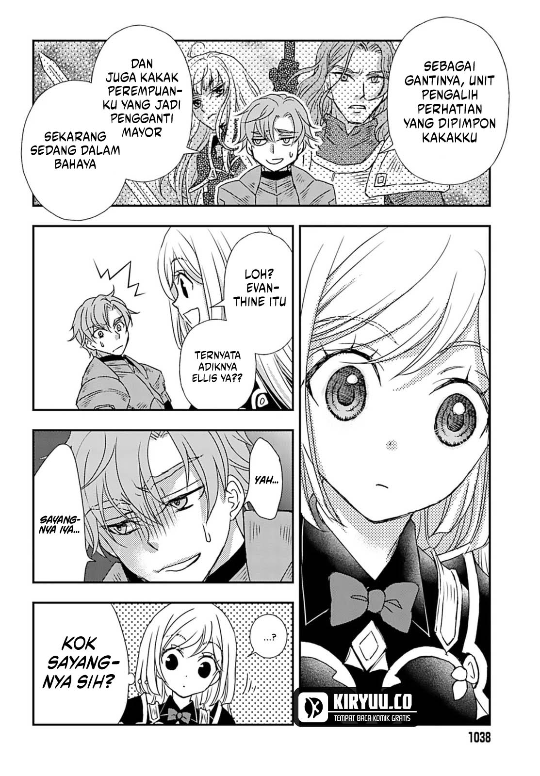 Shinigami ni Sodaterareta Shoujo wa Shikkoku no Tsurugi wo Mune ni Idaku Chapter 52 Gambar 16