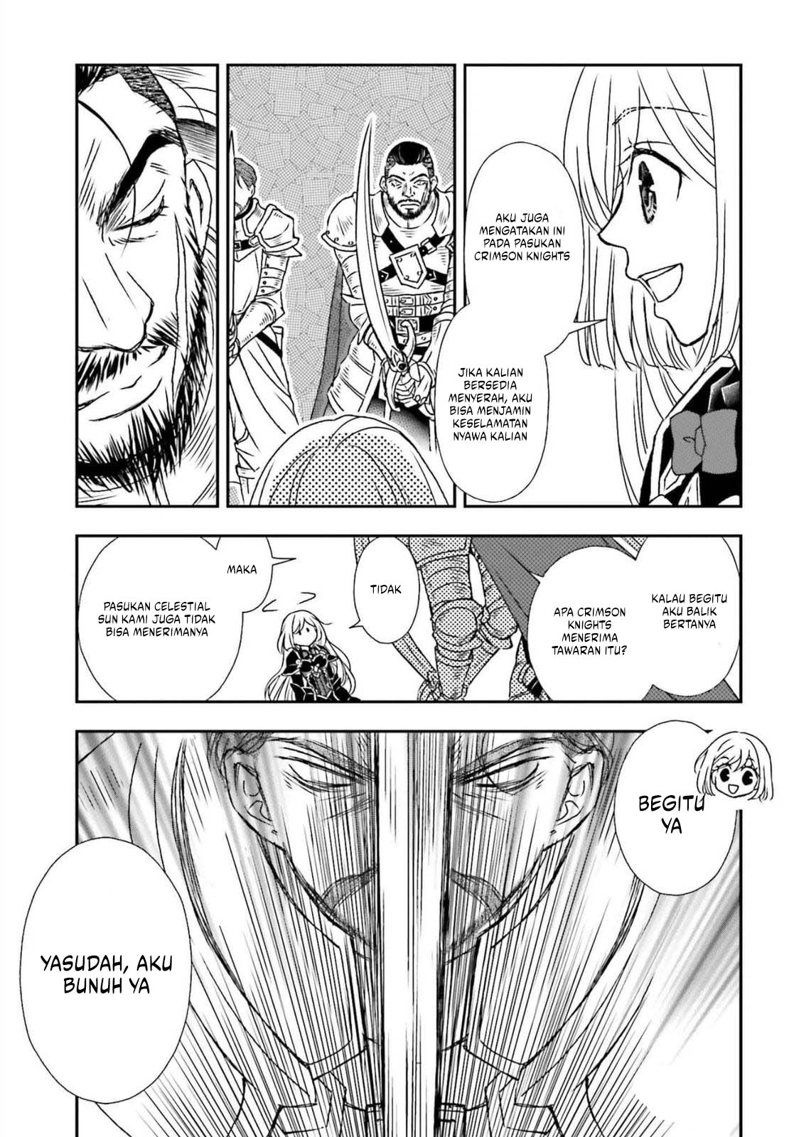 Shinigami ni Sodaterareta Shoujo wa Shikkoku no Tsurugi wo Mune ni Idaku Chapter 53.2 Gambar 5