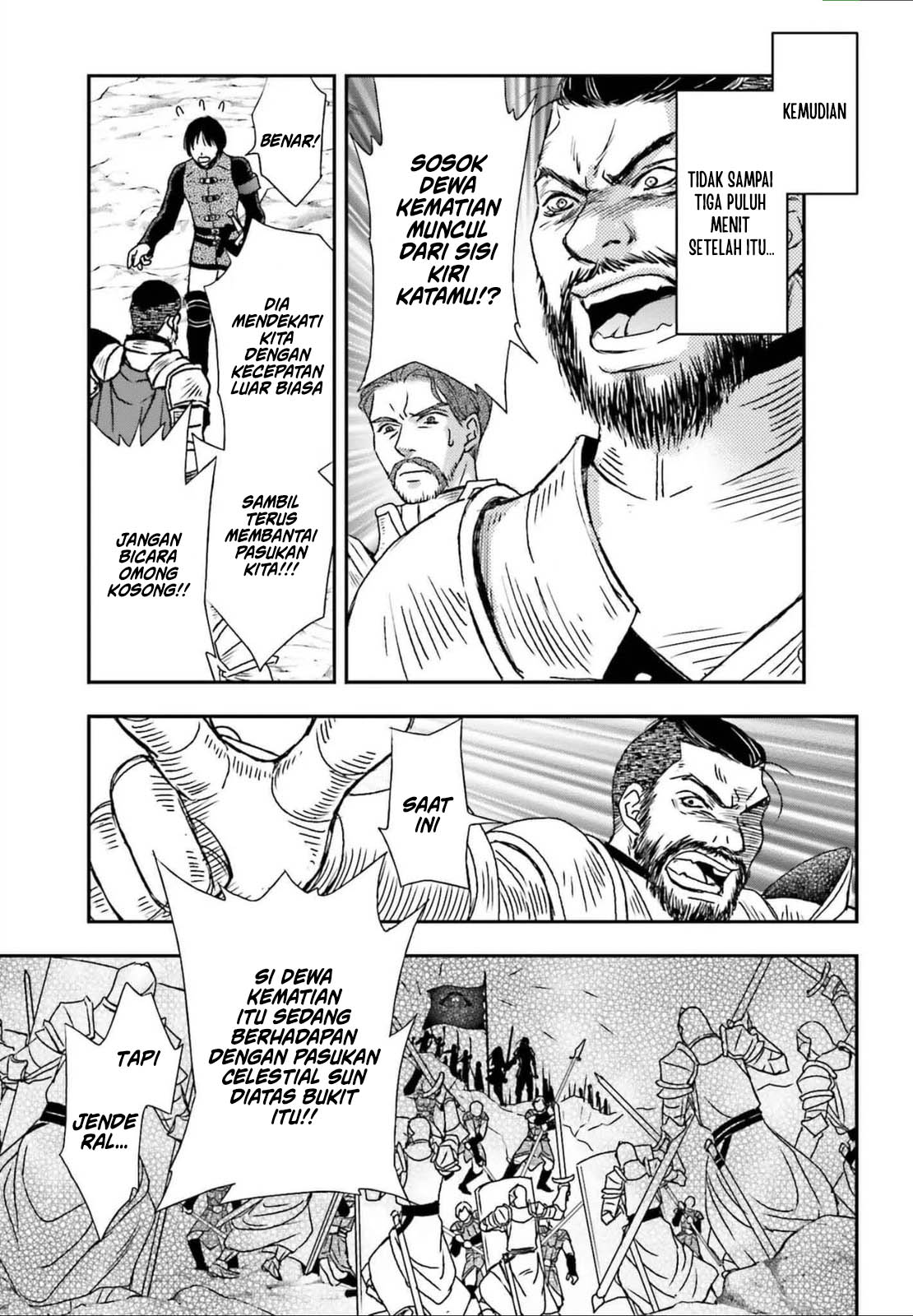 Shinigami ni Sodaterareta Shoujo wa Shikkoku no Tsurugi wo Mune ni Idaku Chapter 53 Gambar 11