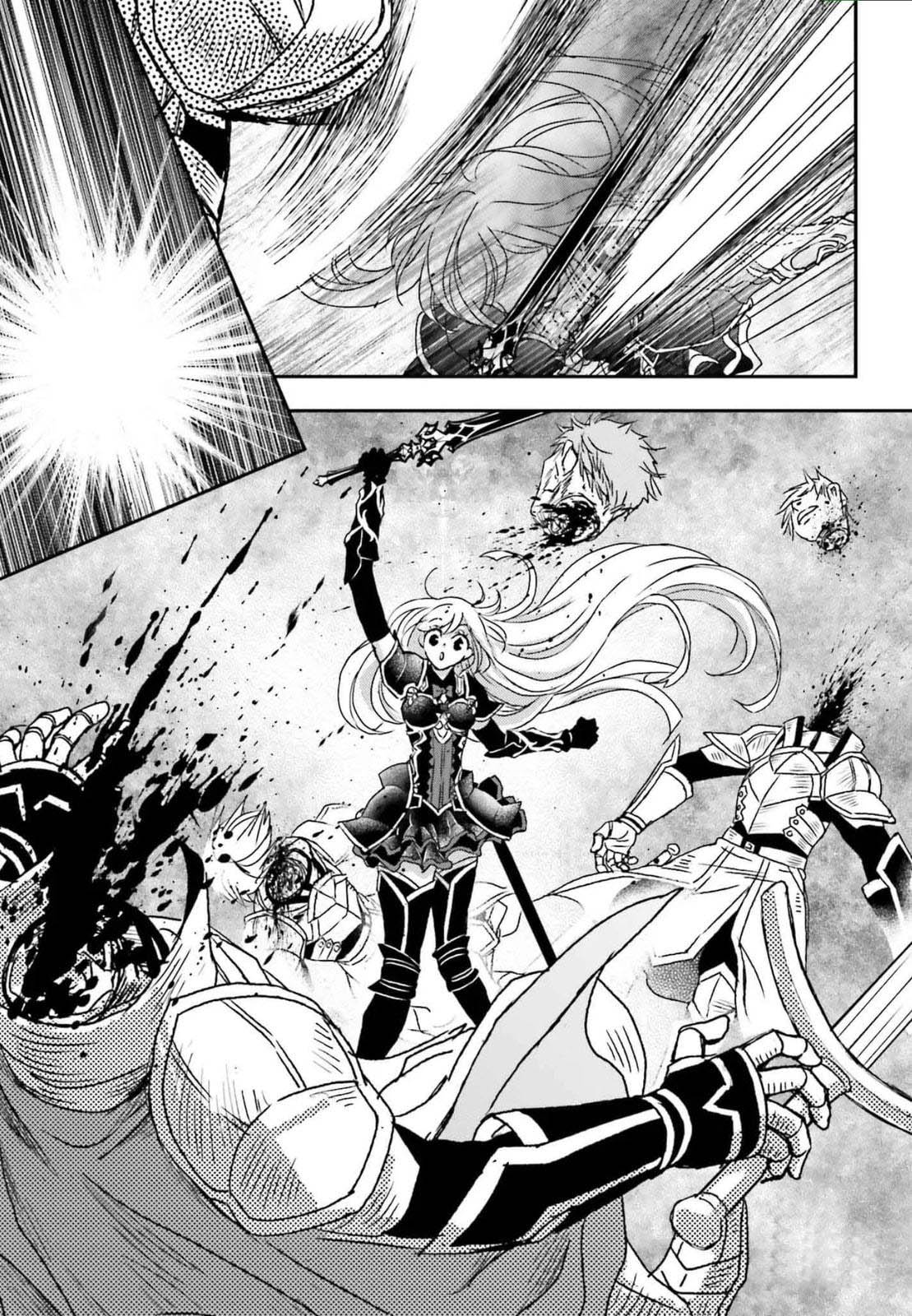 Shinigami ni Sodaterareta Shoujo wa Shikkoku no Tsurugi wo Mune ni Idaku Chapter 53 Gambar 15