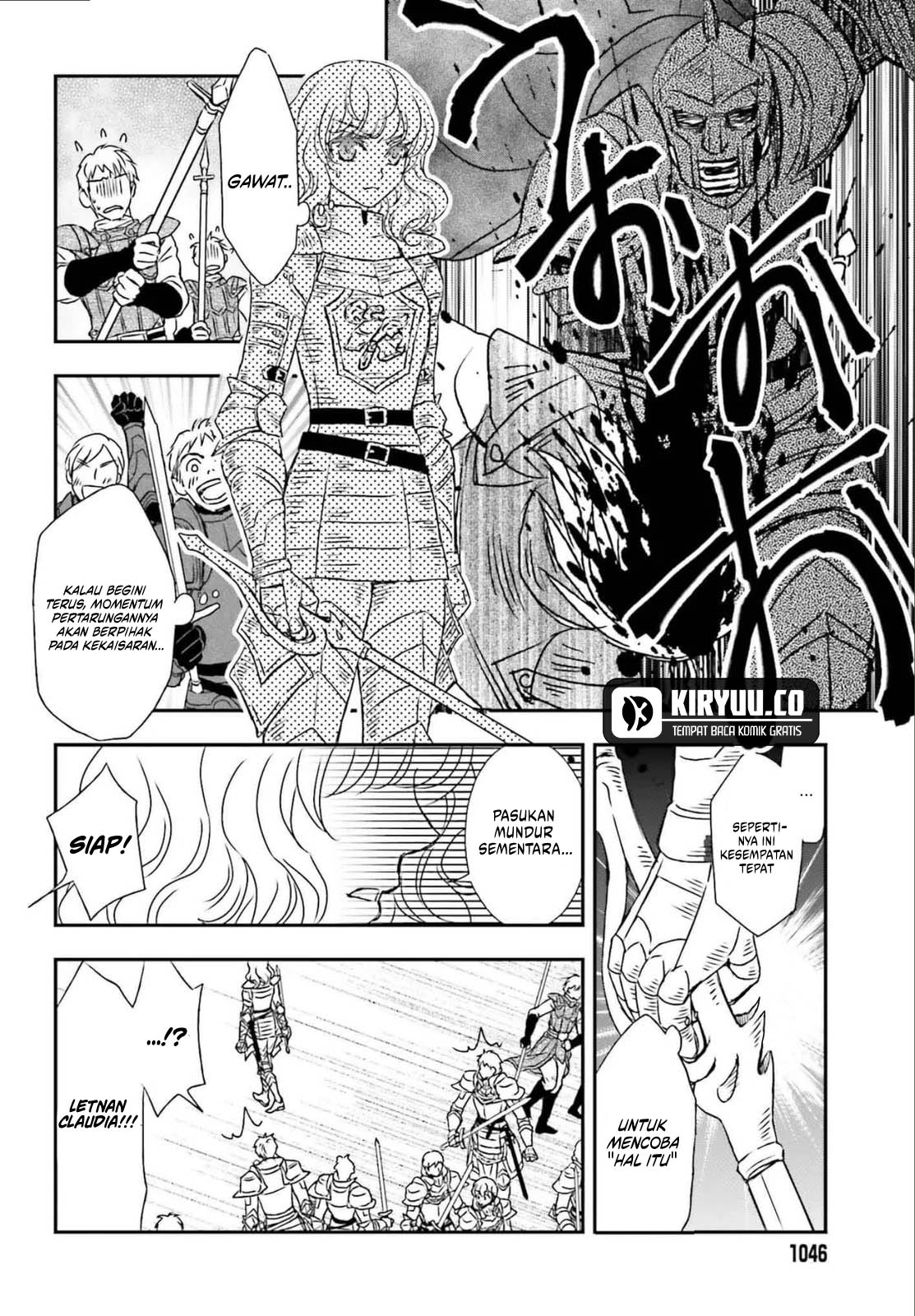 Manga Shinigami ni Sodaterareta Shoujo wa Shikkoku no Tsurugi wo Mune ni Idaku Chapter 53 gambar nomor 2