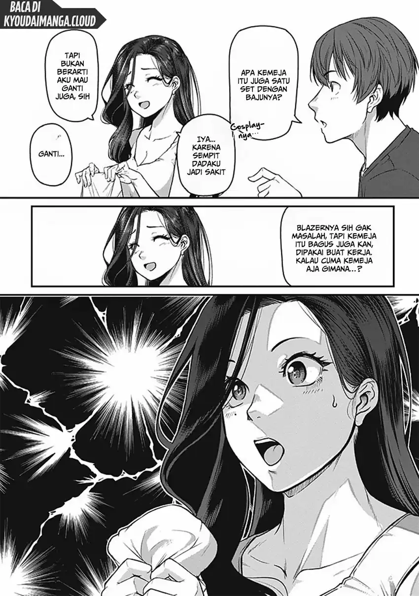 Manga Shigoto Kaeri, Dokushin no Bijin Doushi ni Tanomarete Chapter 14 gambar nomor 2